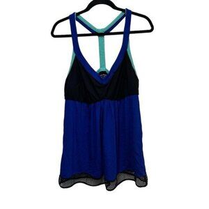 Sophie Theallet Cacique Lane Bryant 14/16 Sleep Tank Top Mesh Racerback Nightie
